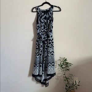 Gabby Skye Blue Tie Dye Maxi Dress